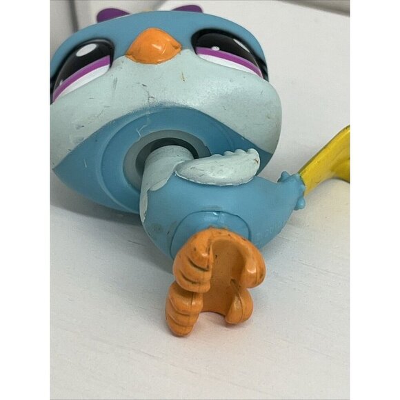 Littlest Pet Shop Australian Blue Quail #2462 LPS Hasbro RETIRED - Picture 9 of 10
